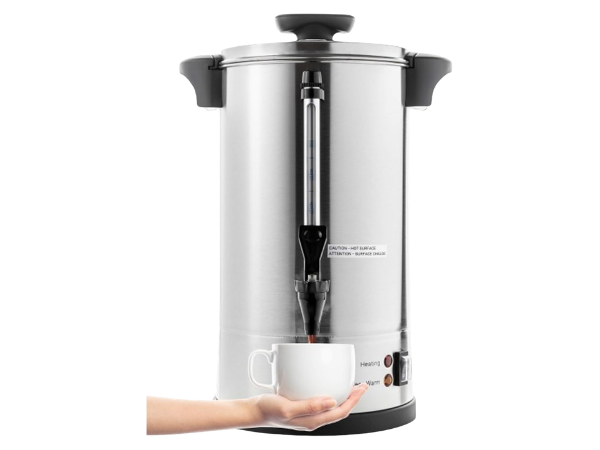 SYBO SR‑CP‑50B Commercial Grade Stainless Steel Percolator Coffee Maker