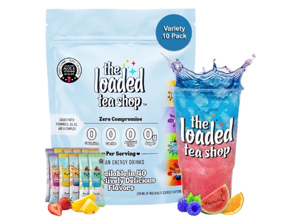 The Loaded Tea Shop Energy Drink