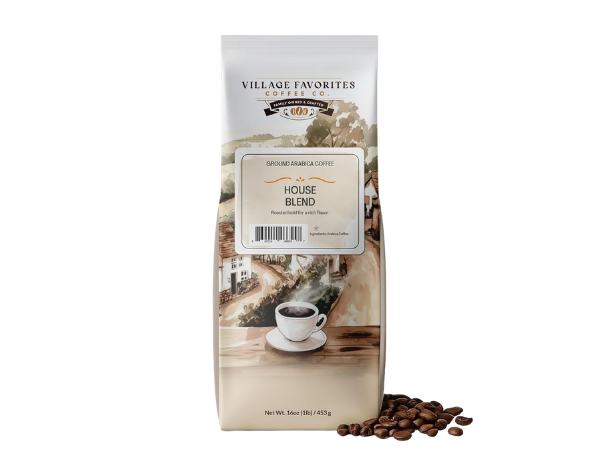 Village Favorites Low Acid Coffee – Mold‑Free House Blend