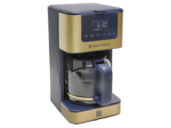West Bend Timeless 12‑Cup Programmable Coffee Maker