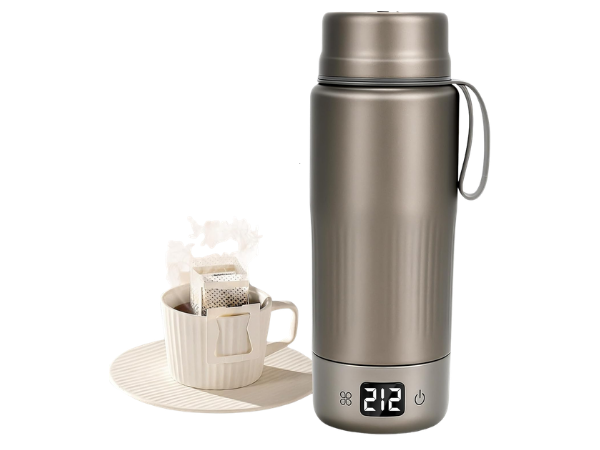 YANWEI Pure Titanium Travel Kettle – Dual Voltage Portable