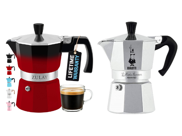 Zulay Moka Pot vs Bialetti