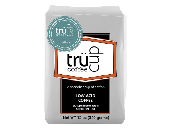 trücup Low Acid Coffee, Whole Bean Medium Roast