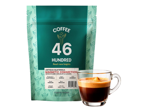 COFFEE 46 HUNDRED Antigua Guatemala Ground Coffee