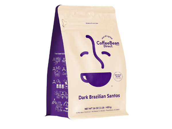 Coffee Bean Direct Dark Brazilian Santos