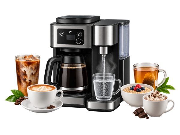 Coffee Makers with Hot Water Dispensers