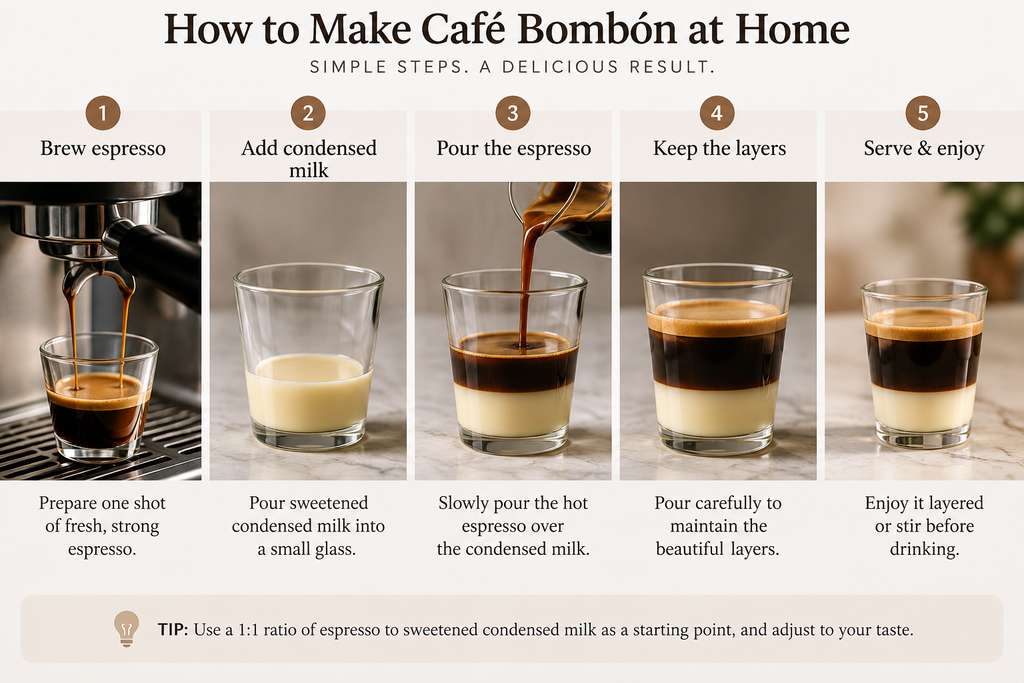 How to Make Café Bombón at Home