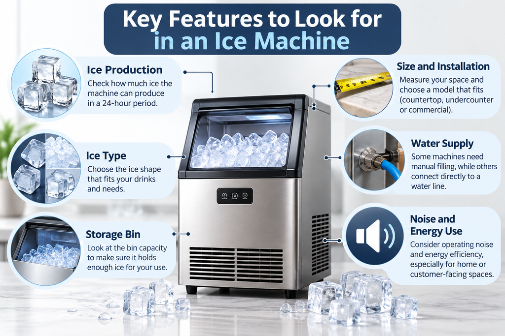 Key Features to Look for in an Ice Machine