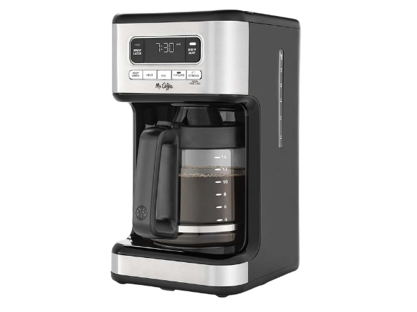 Mr. Coffee 14 Cup Programmable Coffee Maker Stainless Steel