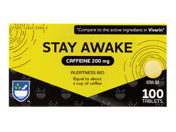 Rite Aid Stay Awake Tablets Caffeine