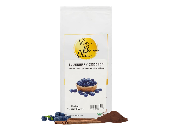 Via Bom Dia Blueberry Cobbler Flavored Ground Coffee