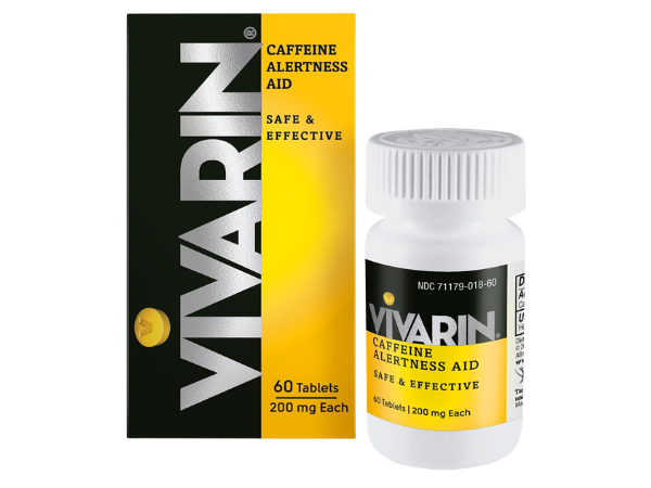 Vivarin Caffeine Pills 200mg