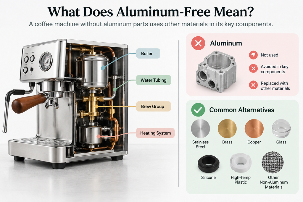 What Does Aluminum-Free Mean for Coffee Machines
