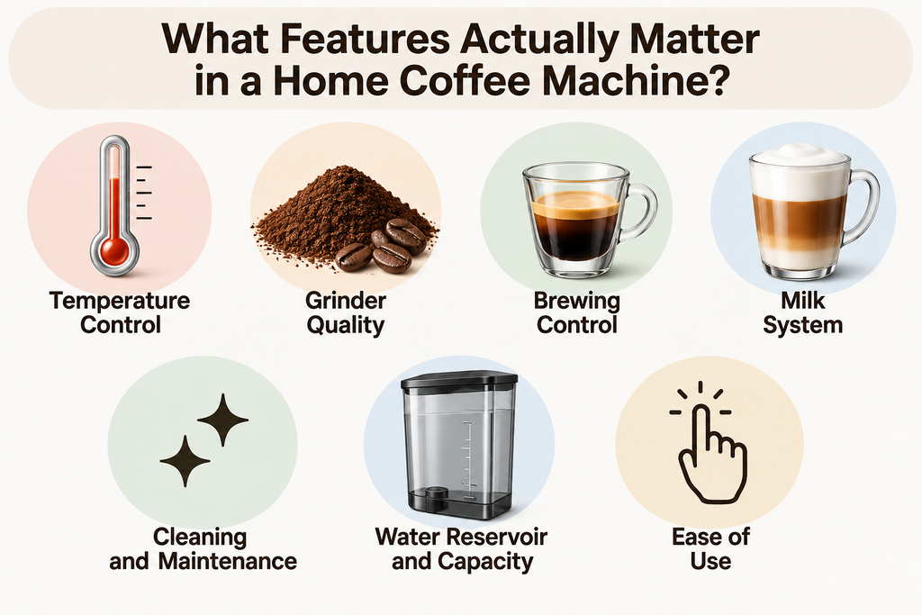 What Features Actually Matter in a Home Coffee Machine