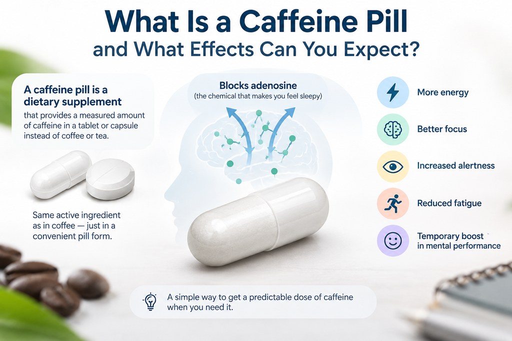 What Is a Caffeine Pill and What Effects Can You Expect
