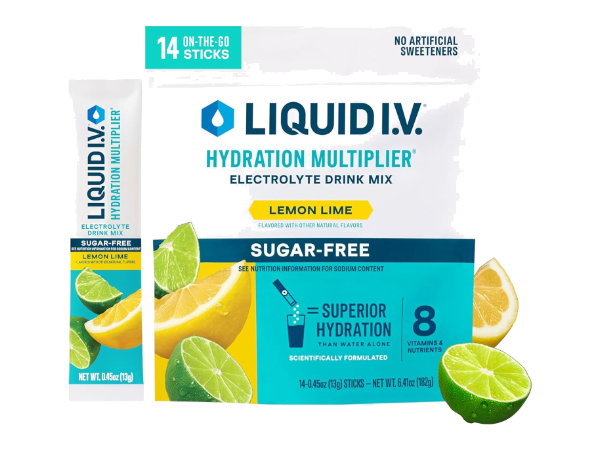 Liquid I.V. Sugar-Free Electrolyte Packets